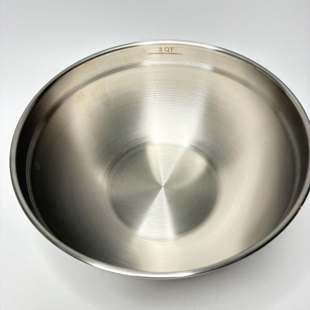 FIGMENT  3 Piece Mixing Bowl Set  Non Slip Dishwasher Safe 1.5, 3, 5 Qt - Picture 6 of 10